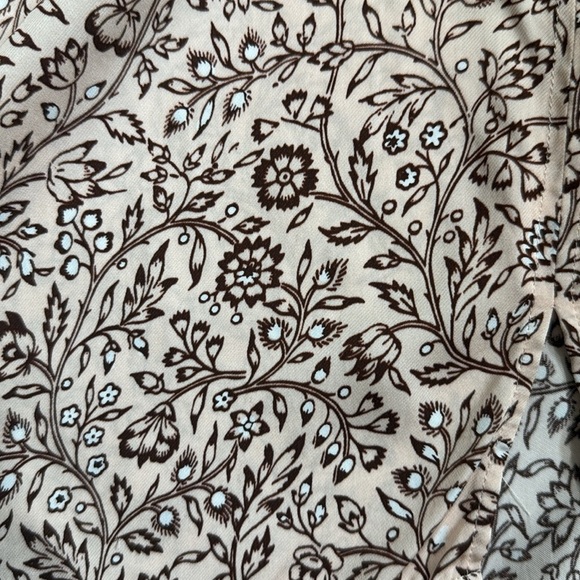 REISS Light Pink Ema Paisley Printed Shirt Button Front Blouse Size 6 or Small - Picture 11 of 15